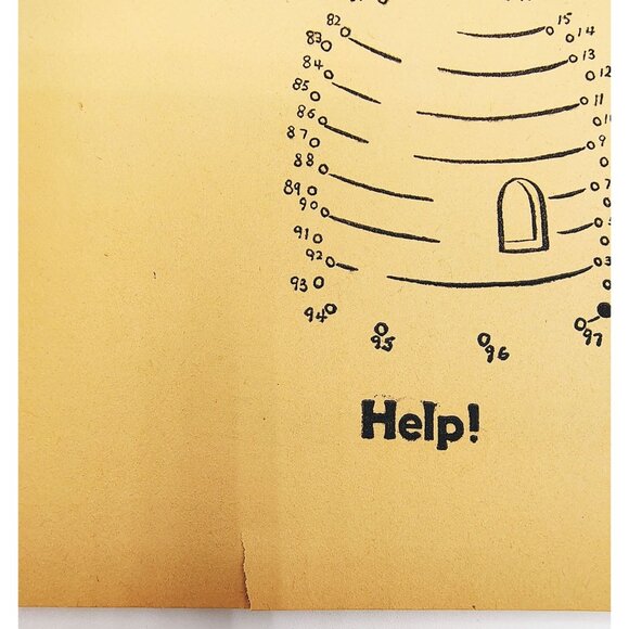 Vintage Dotty Coloring Book 1950 Whitman Follow The Dots Color Activity Retro - Picture 11 of 15